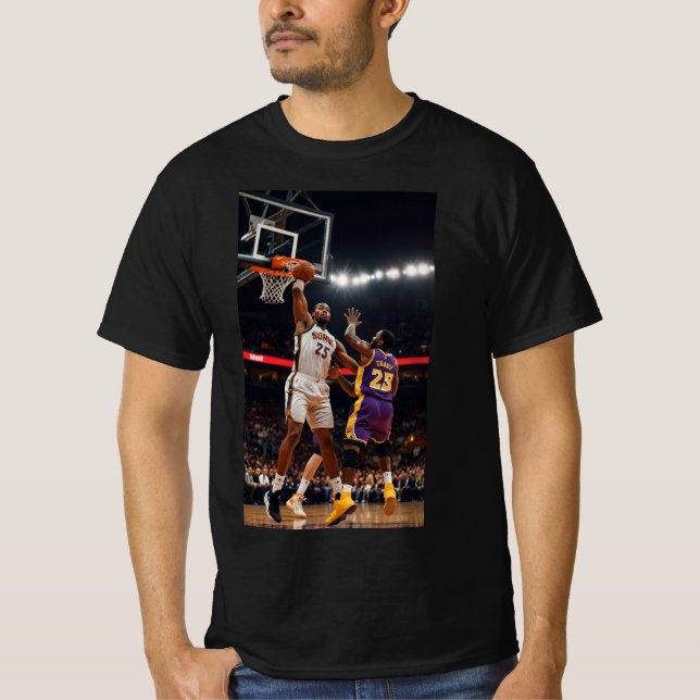 Showtime Hoops: Action-Packed Dunk T-shirt (Front)