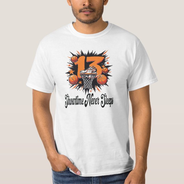 Showtime never sleeps  T-Shirt (Front)