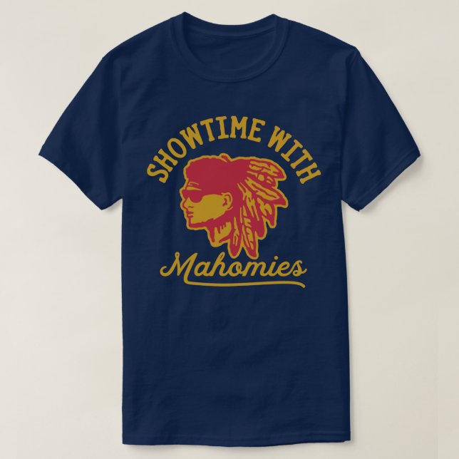 Showtime with Mahomies Patrick Mahomes Kansas City T-Shirt (Design Front)