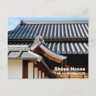 Shōya House Roof Tiles Postcard