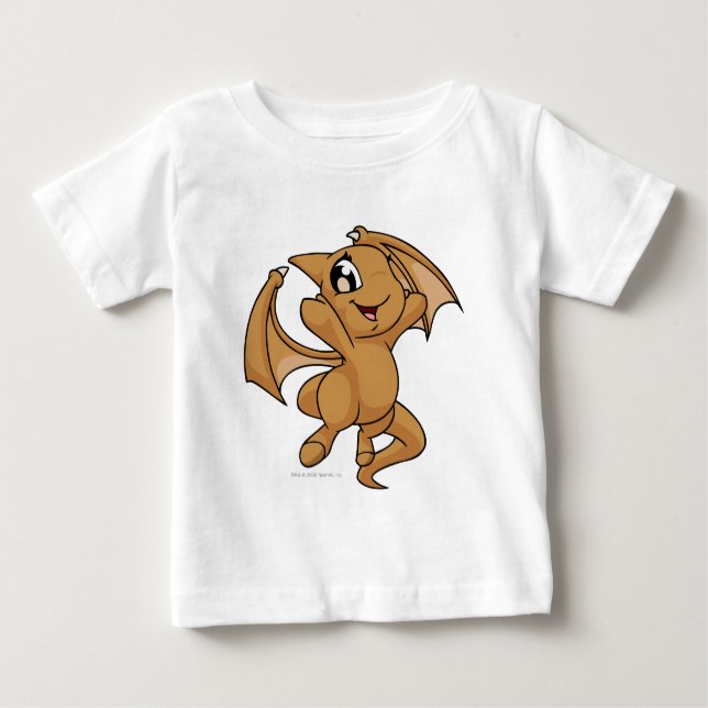 Shoyru Brown Baby T-Shirt (Front)