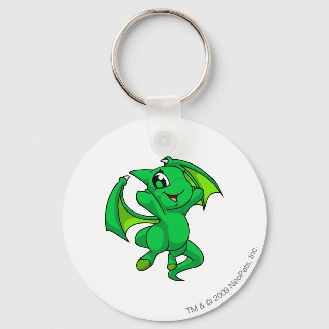 Shoyru Green Key Ring (Front)