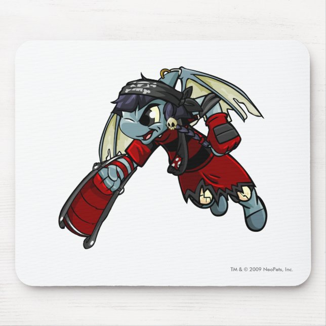 Shoyru Krawk Island Player Mouse Pad (Front)