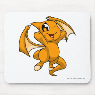 Shoyru Orange Mouse Pad