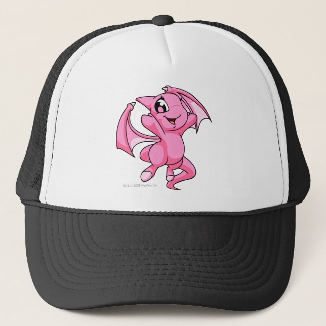 Shoyru Pink Trucker Hat (Front)