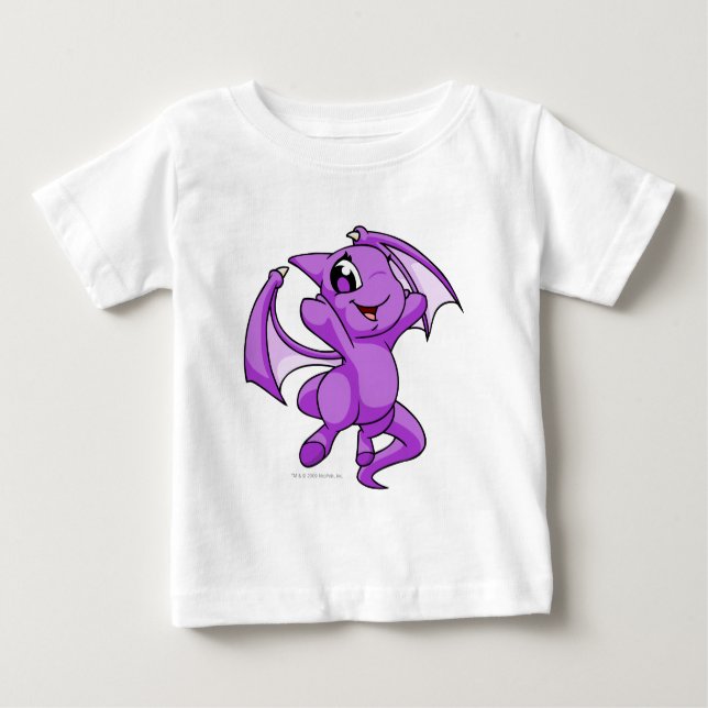 Shoyru Purple Baby T-Shirt (Front)