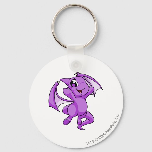 Shoyru Purple Key Ring (Front)
