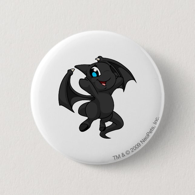 Shoyru Shadow 6 Cm Round Badge (Front)
