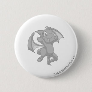 Shoyru Silver 6 Cm Round Badge