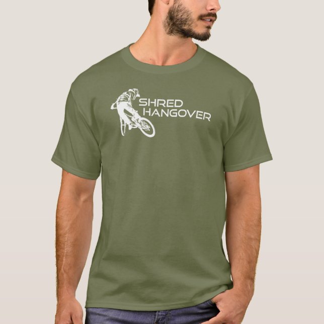 Shred Hangover Arizona Mountain Biking T-Shirt (Front)