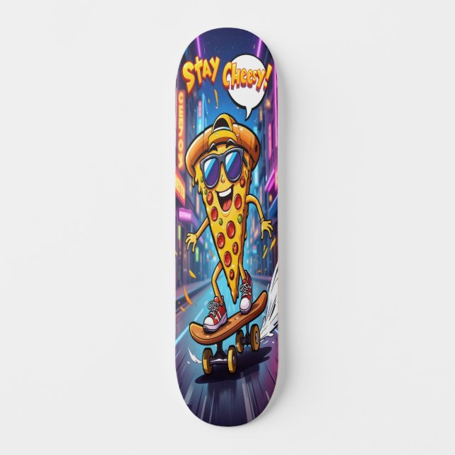 Shred & Slice Edition 2 Skateboard (Front)
