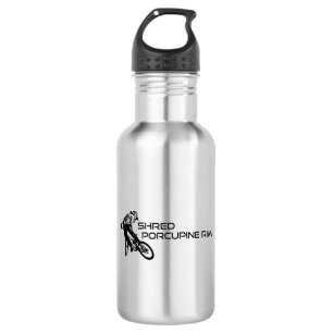 Shred The Porcupine Rim Trail Mountain Biking 532 Ml Water Bottle