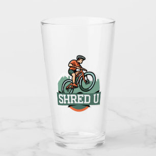 Shred University Mountain Biking Glass