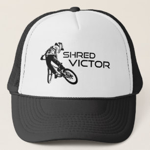 Shred Victor Idaho Mountain Biking Trucker Hat