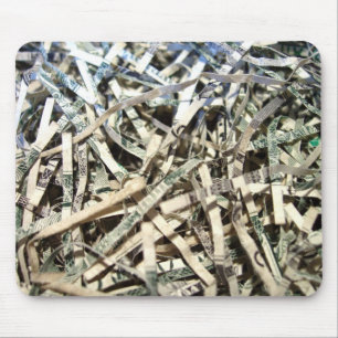 Shredded Cash Mouse Pad
