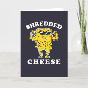 Shredded Cheese Card