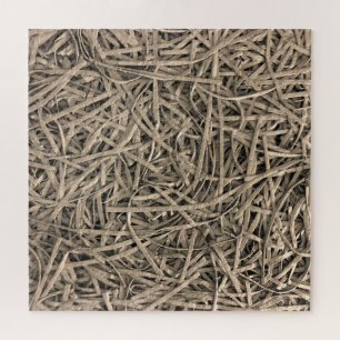 shredded paper jigsaw puzzle