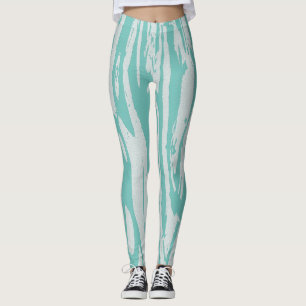 Shredded Stripes Leggings