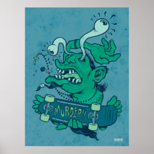 Shredder  (subdued colour) poster