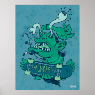 Shredder  (subdued colour) poster