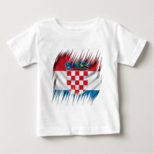 Shredders Croatian Flag Baby T-Shirt