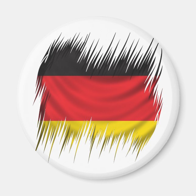 Shredders German Flag Magnet (Front)