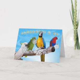 Shredders R Us Holiday Card