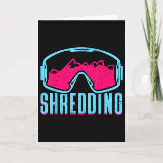 Shredding card