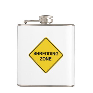 Shredding Zone Hip Flask