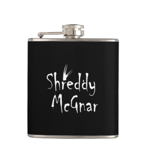 Shreddy McGnar Hip Flask