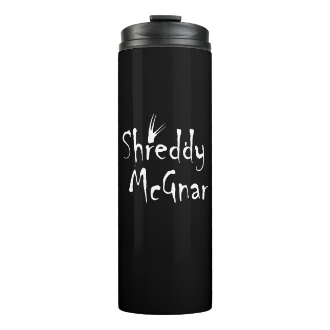 Shreddy McGnar Thermal Tumbler (Front)