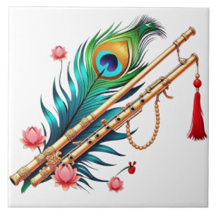 Shree Krishna Janmashtami Ceramic Tile