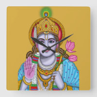 Shree Krishna Wall Clock