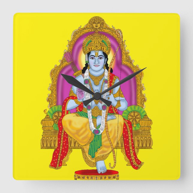 Shree Ram Wall Clock (Front)