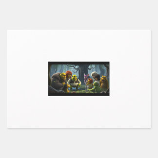 Shrek 5 Gift Wrapping Paper – Funny : Pack of 3