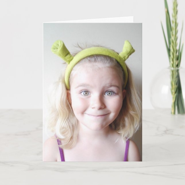 Shrek Holiday Card (Front)