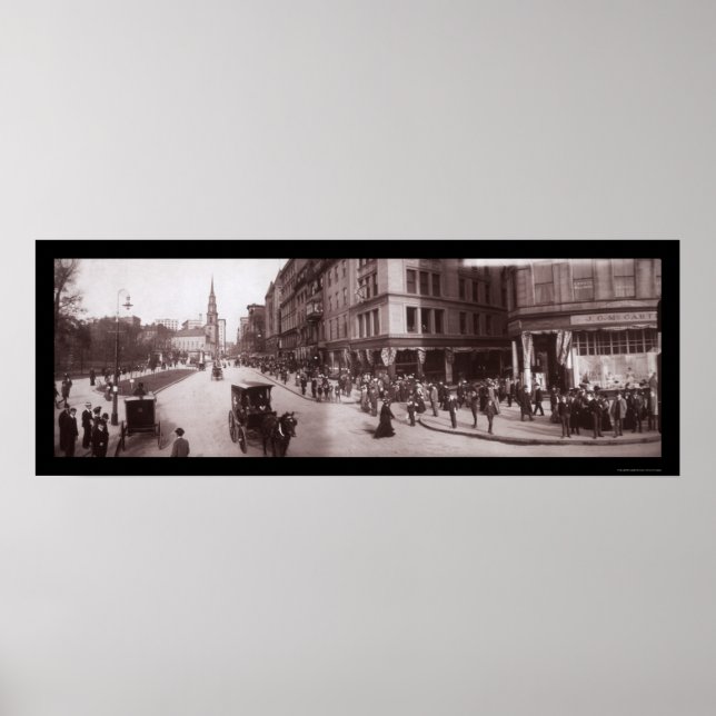 Shreve Store Boston, MA Photo 1903 Poster (Front)