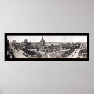 Shreveport Courthouse Photo LA 1919 Poster