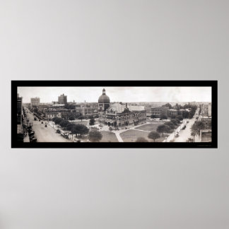 Shreveport Courthouse Photo LA 1919 Poster