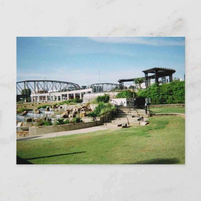 Shreveport, LA Riverfront Postcard (Front)