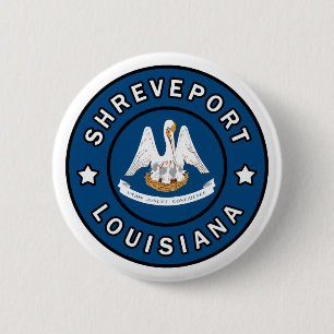Shreveport Louisiana 6 Cm Round Badge