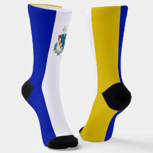 Shreveport (Louisiana) city flag Socks