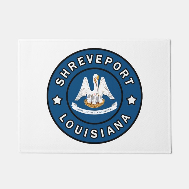 Shreveport Louisiana Doormat (Front)