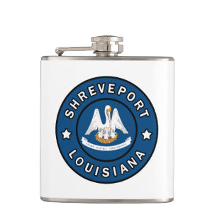 Shreveport Louisiana Hip Flask