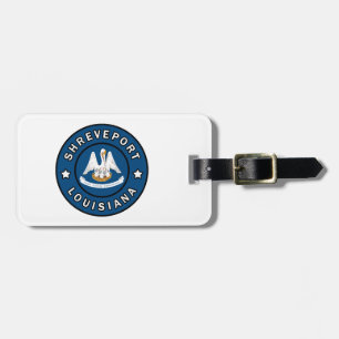 Shreveport Louisiana Luggage Tag