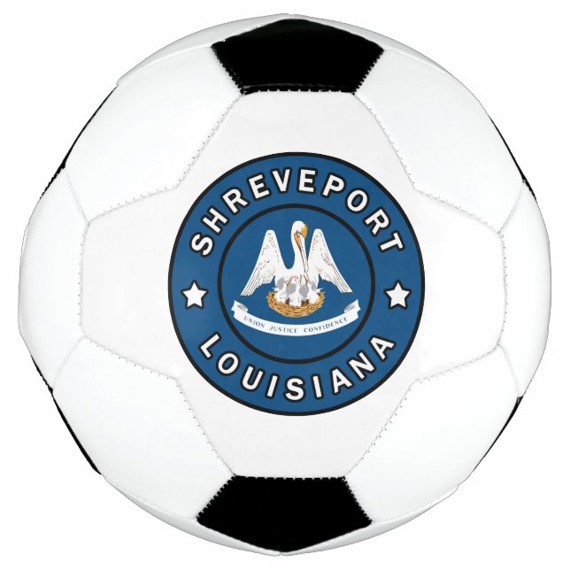 Shreveport Louisiana Soccer Ball (Front)