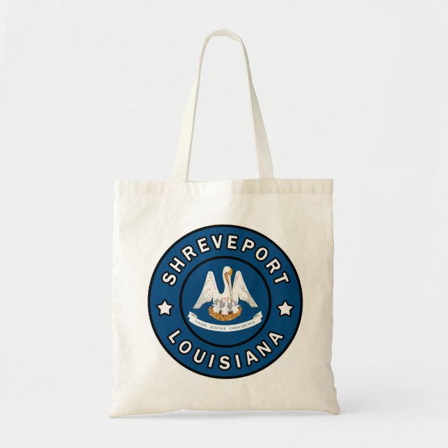 Shreveport Louisiana Tote Bag (Front)