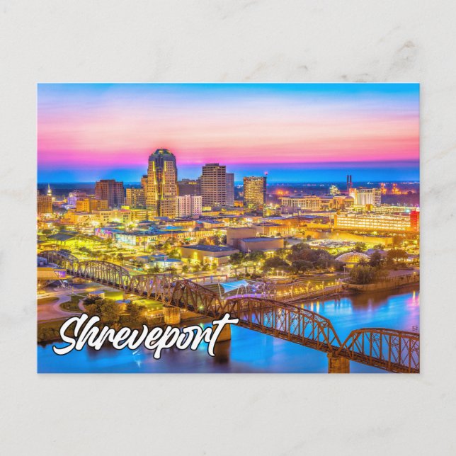 Shreveport, Louisiana, United States Postcard (Front)