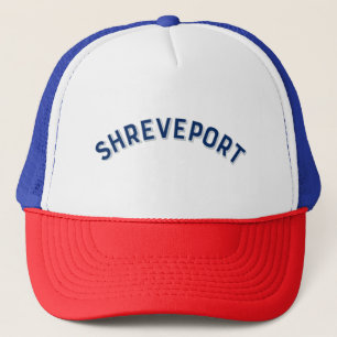Shreveport, Louisiana Vintage Arch Trucker Hat
