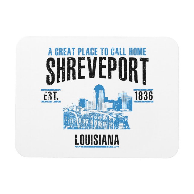 Shreveport Magnet (Horizontal)